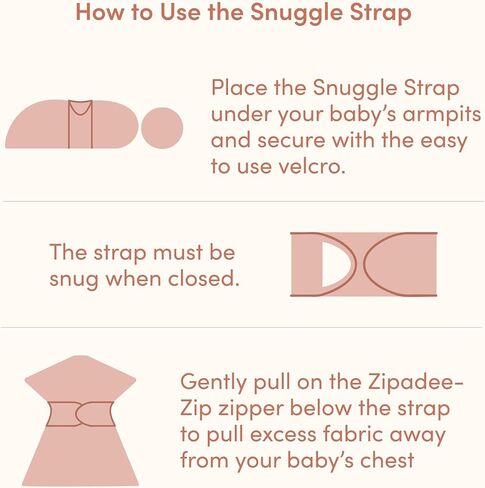 حزمة قماط وحزام عناق من SleepingBaby Zipadee-Zip - بطانية قماط للأطفال بسحاب - بطانية يمكن ارتداؤها - لافندر، مقاس صغير (4-8 أشهر) in Kuwait