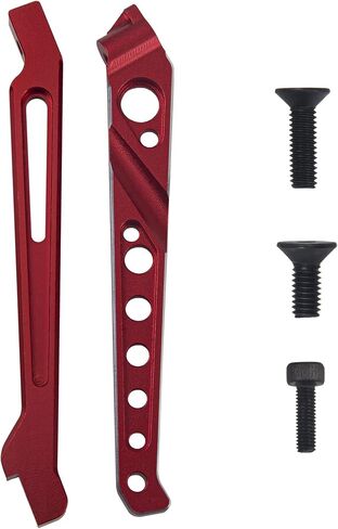 ShareGoo Metal Rear Front Chassis Brace Support Rod Bracket Compatible with Arrma 1/8 V4 6S Senton Typhon RC Car (Black) in Saudi Arabia