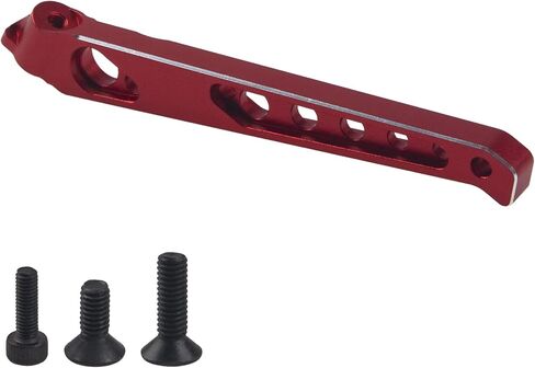 ShareGoo Metal Rear Front Chassis Brace Support Rod Bracket Compatible with Arrma 1/8 V4 6S Senton Typhon RC Car (Black) in Saudi Arabia