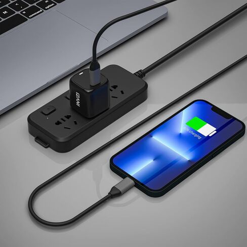 INVZI GaNHub 30W USB C Charger, GaN PPS Fast Wall Charger Block for iPhone 15//14/13/12 Pro Max, Galaxy S24 Ultra/S23, iPad, Pixel 4/3 in Saudi Arabia