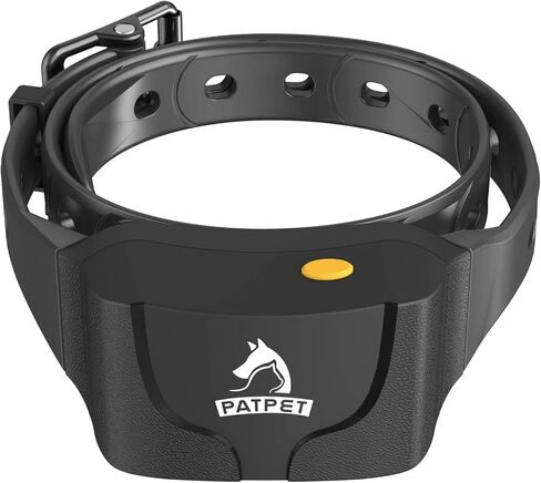 جهاز استقبال طوق تدريب الكلاب من PATPET لطراز P Collar 640، 100% مقاوم للماء وقابل لإعادة الشحن مع طوق قابل للتعديل للكلاب 10lb-110lb in Kuwait