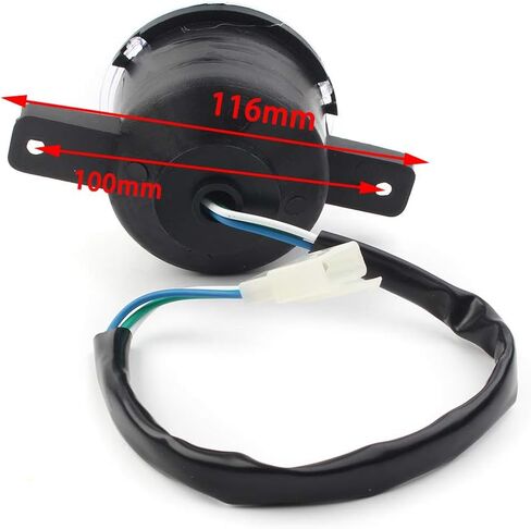 Newsmarts 2 قطعة 12 فولت الجبهة العلوي رئيس مصباح العالمي ل 110CC 125CC ATV رباعية TaoTao Coolster Peace JCL in Kuwait