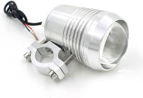 wecade® دراجة نارية بقعة العمل القيادة الضباب LED المصباح الأمامي للماء 1200lm 12v-60v يصلح لياماها، كاواساكي، سوزوكي، الدراجات الترابية، مركبة، UTV الطرادات الخ (كروم) in Saudi Arabia