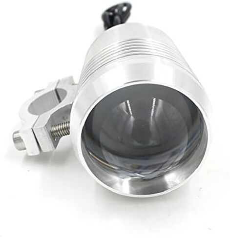 wecade® دراجة نارية بقعة العمل القيادة الضباب LED المصباح الأمامي للماء 1200lm 12v-60v يصلح لياماها، كاواساكي، سوزوكي، الدراجات الترابية، مركبة، UTV الطرادات الخ (كروم) in Saudi Arabia