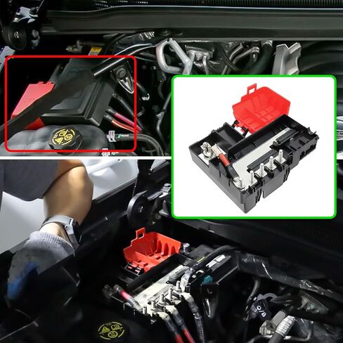 Battery Distribution Fuse Block for 2015-2020 Chevrolet Tahoe Suburban Silverado 1500 2500 3500 HD, GMC Yukon XL Sierra 1500 2500 3500, Cadillac Escalade ESV, Replace 84354716 Battery Fuse Box in Saudi Arabia