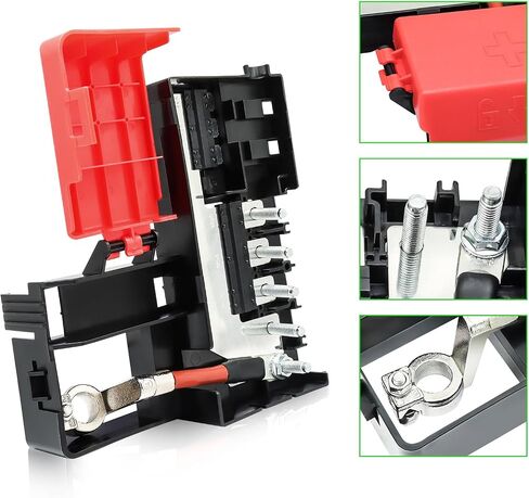 Battery Distribution Fuse Block for 2015-2020 Chevrolet Tahoe Suburban Silverado 1500 2500 3500 HD, GMC Yukon XL Sierra 1500 2500 3500, Cadillac Escalade ESV, Replace 84354716 Battery Fuse Box in Saudi Arabia