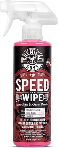 Chemical Guys WAC_202_16 Speed Wipe Quick Detailer, Safe for Cars, Trucks, SUVs, Motorcycles, RVs & More, 16 fl oz, Cherry Scent in Saudi Arabia