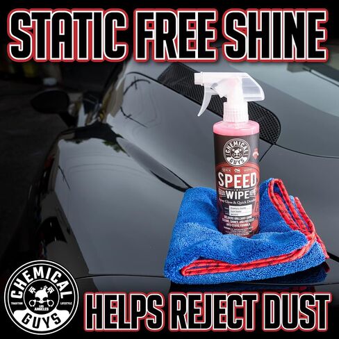 Chemical Guys WAC_202_16 Speed Wipe Quick Detailer, Safe for Cars, Trucks, SUVs, Motorcycles, RVs & More, 16 fl oz, Cherry Scent in Saudi Arabia