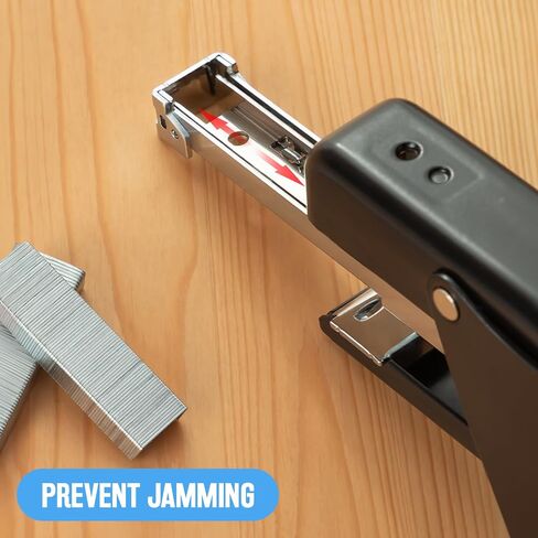 Heavy Duty Plier Stapler,25 Sheets Capacity Handheld Office Stapler,60% Effortless Hand Held Desktop Stapler,Easy to Load Staples, No Jam in Saudi Arabia