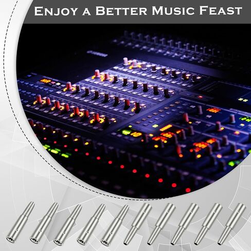 10 قطع Xlr 3 دبوس ذكر إلى 1/4 بوصة 6.35 ملم أنثى جاك المقبس محول الصوت Xlr إلى 1/4 Xlr محول كابل ميكروفون Xlr كابل ميكروفون 1/4 بوصة كابل Xlr إلى Xlr Mic كابلات للإلكترونية in Kuwait