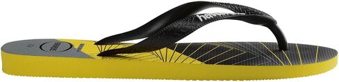 شبشب فليب فلوب تريند للرجال من Havaianas - صنادل صيفية للرجال - أصفر حمضي/أسود، 11/12 عرض - 9/10 شهرًا in Saudi Arabia