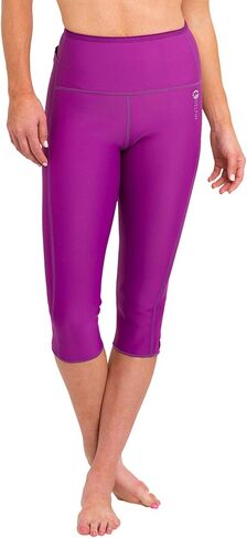 Delfin Spa Women's Heat Maximizing Neoprene Workout Capris in Saudi Arabia