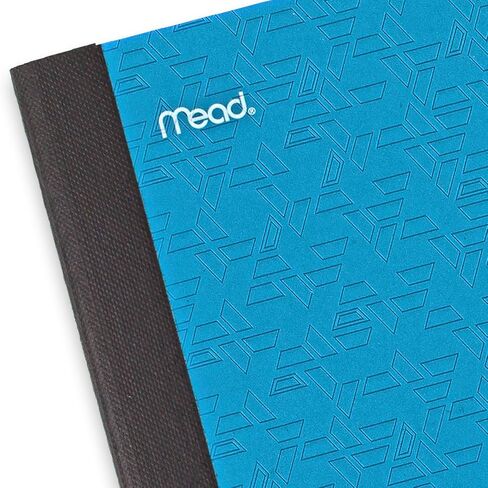 Five Star Composition Notebooks, 6 Pack, Wide Ruled Paper, 9-3/4" x 7-1/2", 100 Sheets, Black, Amethyst Purple, Tidewater Blue, Forest Green, Harvest Yellow, Fire Red (950009) in Saudi Arabia