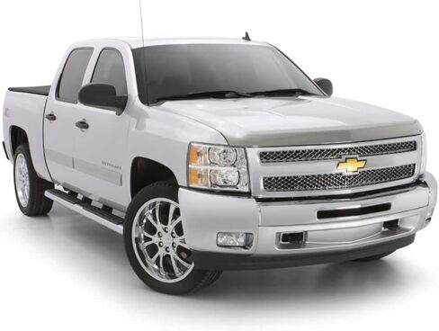 Auto Ventshade [AVS] Aeroskin Hood Protector | Fits 2018 - 2024 Ford Expedition, Low Profile/Flush - Chrome | 622097 in Saudi Arabia