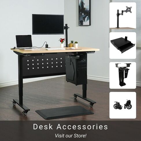 Magnetic Desk Frame Cable Organizer for Standing Desk - White in Saudi Arabia