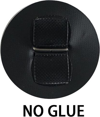 6 Pieces Stainless Steel Surf D Rings Pad/Patch -3.15"/2.5" Round D Rings Patch- for PVC Inflatable Boat Canoe Raft Dinghy Kayak Surfboard Stand up Paddle Board - NO Glue Included in Saudi Arabia