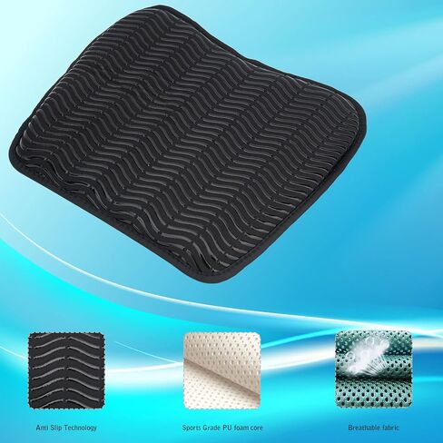 وسادة مقعد كاياك مضادة للانزلاق - مقعد كوشن كاياك مقاوم للماء - وسادة مقعد جل كاياك للجلوس في قوارب الكاياك، قوارب الكاياك القابلة للنفخ، الزورق والقارب. in Kuwait