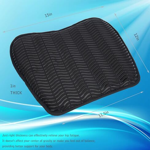 وسادة مقعد كاياك مضادة للانزلاق - مقعد كوشن كاياك مقاوم للماء - وسادة مقعد جل كاياك للجلوس في قوارب الكاياك، قوارب الكاياك القابلة للنفخ، الزورق والقارب. in Kuwait