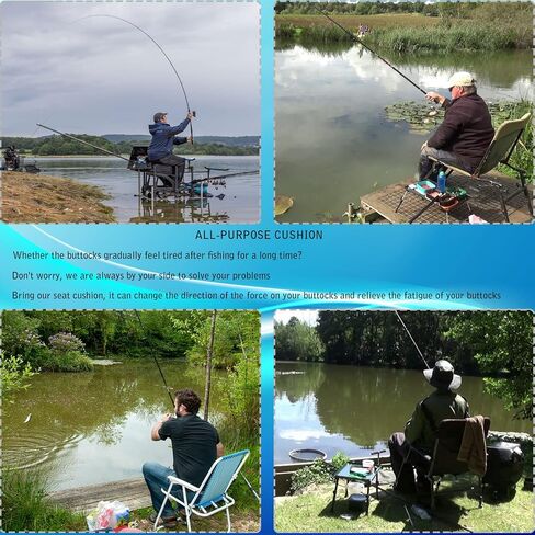 وسادة مقعد كاياك مضادة للانزلاق - مقعد كوشن كاياك مقاوم للماء - وسادة مقعد جل كاياك للجلوس في قوارب الكاياك، قوارب الكاياك القابلة للنفخ، الزورق والقارب. in Kuwait