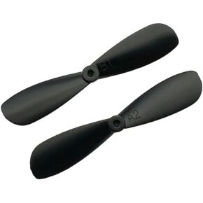 CHANCS RC Mini Propellers 4-Blades (50x50mm, 0.7mm Diameter) 4-Vane Multi-Rotor for Mini Micro Drones, RC Model Toy Airplane Kit 6PCS