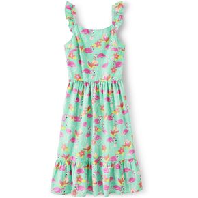Gymboree Girls Spring Matching Adult, Kids, Baby Dress, Flamingos - Adult, X-Large US