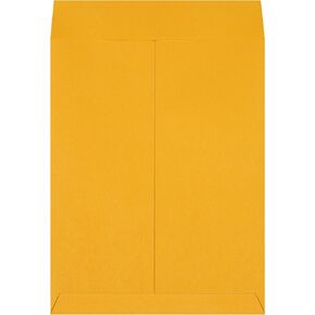 Shipping Envelopes Kraft, 14'L x 18'W 100-Pack | Large Flat Shipment Envelope for Packing, Moving and Storage 14x18 1418