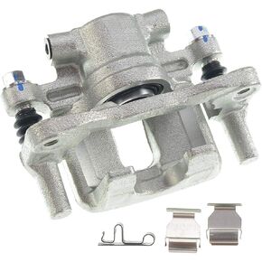 YHTAUTO Rear Passenger Side Disc Brake Calipers with Bracket Fits 200 2011-2014, Patriot Compass 2007-2017, Sebring 2007-2010, Avenger 2008-2014, Lancer 2011-2017, Caliber, Cirrus, Caliper Assembly