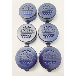 6 Salt and Pepper Caps for Corona Bottles to make Salt/Pepper Shakers - For Coronita Bottles