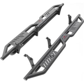 CLAMBER Running Boards for 2022-2024 New Toyota Tundra Crewmax Cab with 4 Full Size Doors(NOT for Double Cab), Heavy Duty Textured Black Nerf Bars 5.2" Width Side Steps Rock Sliders