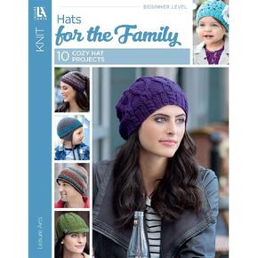Leisure Arts Hats for The Family Knitting Book, Knitting Books, Knitting Pattern Books, How to Knit, Knitting Patterns, Knitting Book, Knitting Books and Patterns