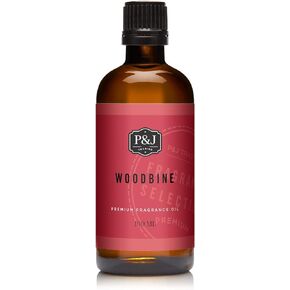 P&J Trading - Woodbine Scented Oil 100ml - Fragrance Oil for Candle Making, Soap Making, Diffuser Oil