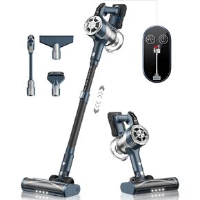 مكنسة كهربائية لاسلكية Belife S11، مكنسة كهربائية بقوة 35 كيلو باسكال للمنزل، وقت تشغيل يصل إلى 50 دقيقة مع تشابك مضاد للشعر، مكنسة كهربائية لاسلكية محمولة للأرضيات الصلبة والسجاد وشعر الحيوانات الأليفة in Kuwait