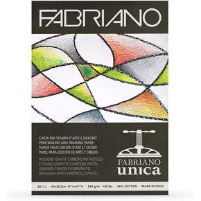 Fabriano Unica Paper Pad, Ivory