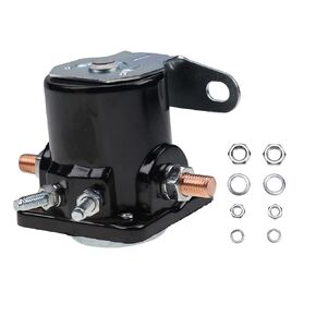 Solarhome New D2AF11450AA 76919 4 Terminal Starter Relay Solenoid 12V 100A Heavy Duty SW3 for Most 1956-up and Replaces B-6A-11450A C6AF C7AF C3912 C9AF 50-430