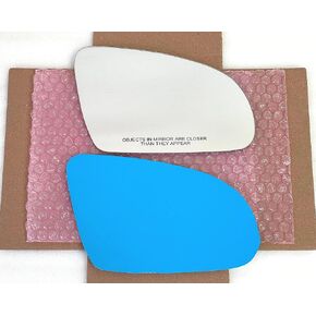 New Replacement Mirror Glass with Full Size Adhesive for 2018-2023 Hyundai Kona Passenger Side View Right RH