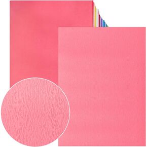 100 Sheets 8.5 x 11 65 lb Colored Cardstock Paper 25 Primary Colors Assorted 180gsm Multi Color Printer Paper Linen Texture Thick Construction Paper for Card Making Crafts, Scrapbook