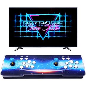 26800 Games in 1 Pandora Box Arcade Console - 3D Games, 1-4 Players - Favorite List, Save/Search/Hide/Pause Game, HDMI VGA to Connect for TV- Powerful Hardware for Arcade Gaming