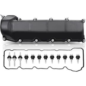 A-Premium Left Side Engine Valve Cover with Gasket & Bolt Compatible with Dodge Dakota 2000-2007 Durango 2000-2007 Ram 1500 2002-2007 Jeep Grand Cherokee 1999-2007 4.7L Gas