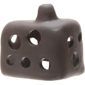 Saim Aquarium Shrimp Shelter Ceramic Rock Cave Hiding Pot Fish Tank Decor Ornament for Shrimp to Rest and Breed, Small