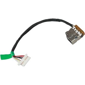 Laptop DC in Power Jack Cable Charging Port Socket Connector for HP Pavilion 15-eg0010nr 15-eg0021nr 15-EG0079NR 15-eg0073cl 15-EG2010NR 15-EG3055CL M08887-001 M01322-S75 M01322-Y75 Plug Harness Wire in Kuwait