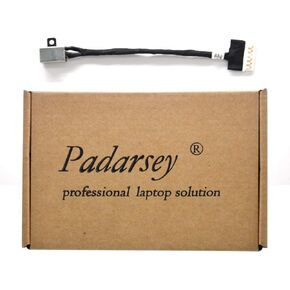 Padarsey Replacement DC Power Jack w/Cable Compatible for Dell Inspiron i3567-5664 i3567-5185BLK-PUS i3567-5820BLK i3567-5664BLK-PUS i3567-3919BLK 450.09W05.0021 15-3567 FWGMM 0FWGMM 450.09W05.0001