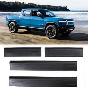 واقيات عتبة الباب لـ RIVIAN، واقيات لوحة عتبة الباب لملحقات RIVIAN R1T - 4 عبوات in Kuwait