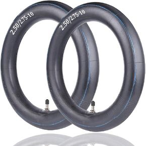 (2-Pack) 2.50/2.75-10 Inner Tube Replacement for Razor MX500 MX650, Crf50 Xr50, Yamaha PW50, Suzuki JR50 DRZ70, Motovox MVX70,Heavy Duty Mini Dirt Bike Inner Tube by SHIQING