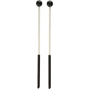 Latin Percussion LP1220 Granite Block Mallets, Black/White