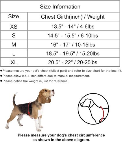 KRUZ PET KZA308-14S حزام عاكس للضوء على شكل حرف V للكلاب - بدون سحب، ملاءمة سريعة، مريح، حزام فيلكرو قابل للتعديل للحيوانات الأليفة للمشي والتدريب - كلاب صغيرة ومتوسطة - أحمر، صغير in Kuwait