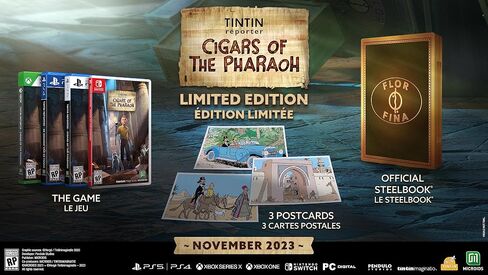 Tintin Reporter: Cigars of the Pharaoh - Limited Edition (PS4) in Saudi Arabia