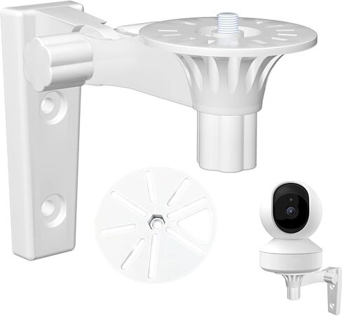 كاميرا مراقبة الأطفال قابلة للتعديل، مثبتة على الحائط، مثبتة على السقف والجدار لمعظم كاميرات الشاشات العالمية، زاوية رؤية مثالية وسهلة التركيب، مادة بلاستيكية in Kuwait