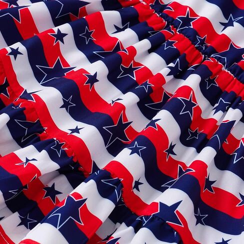 فستان للفتيات الصغيرات في الرابع من يوليو، فستان وطني للأطفال الصغار، فستان بعلم أمريكي، تنورة للأطفال في يوم الاستقلال in Kuwait