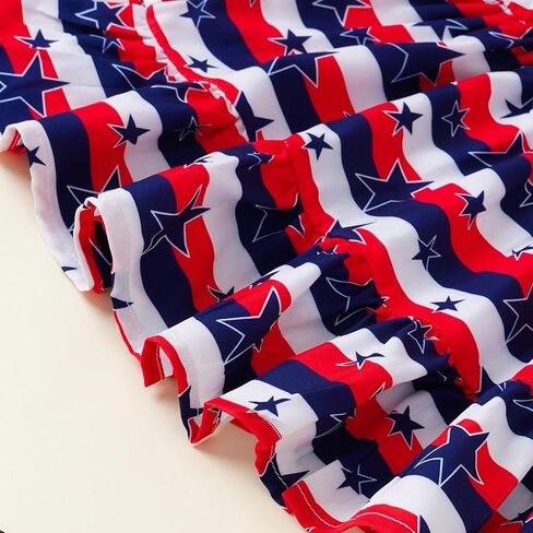 فستان للفتيات الصغيرات في الرابع من يوليو، فستان وطني للأطفال الصغار، فستان بعلم أمريكي، تنورة للأطفال في يوم الاستقلال in Kuwait