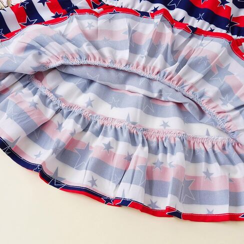 فستان للفتيات الصغيرات في الرابع من يوليو، فستان وطني للأطفال الصغار، فستان بعلم أمريكي، تنورة للأطفال في يوم الاستقلال in Kuwait